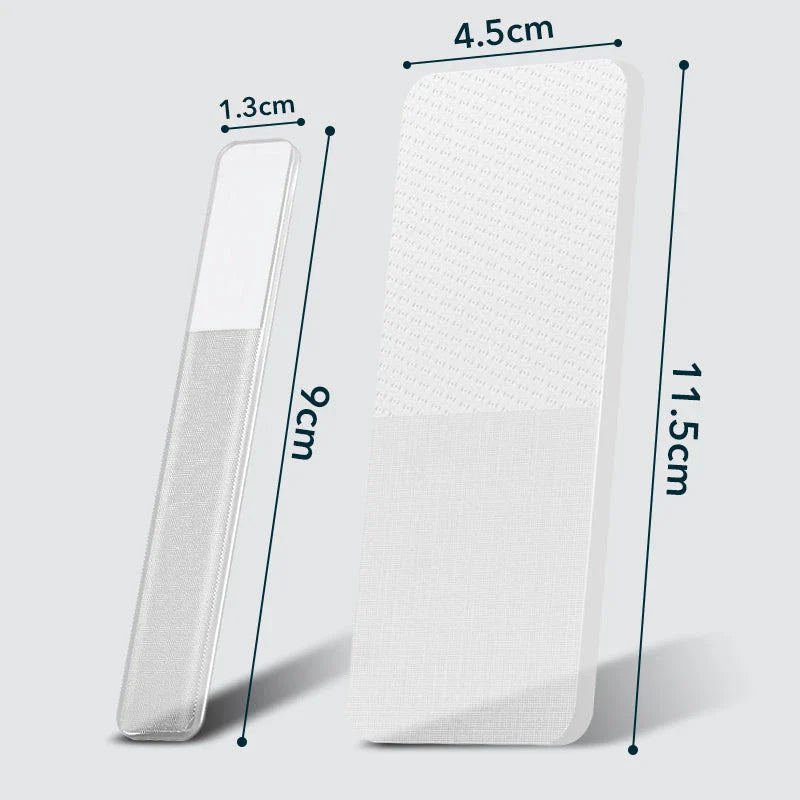 Premium Nano-Glass Foot File for Removing Dead Skin and Calluses, Leaving Feet Smooth and Rejuvenated