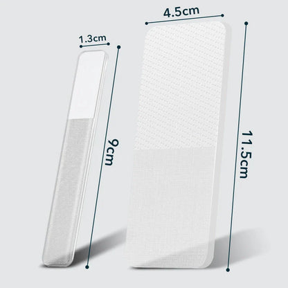 Premium Nano-Glass Foot File for Removing Dead Skin and Calluses, Leaving Feet Smooth and Rejuvenated