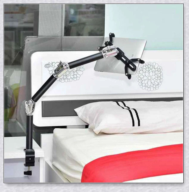 Premium Adjustable Car Tablet Holder with Durable Aluminium Construction and Customisable Viewing Angle