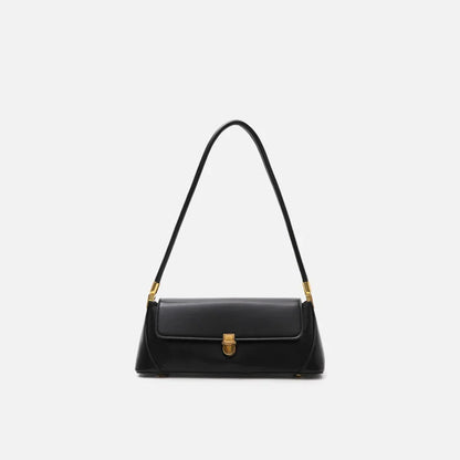 Stylish Trendy Shoulder Bag with Crocodile Pattern, Made of Premium PU Material for Versatile British Fashion