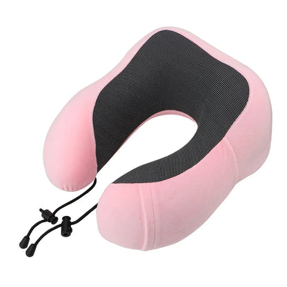 Premium Memory Foam Car Neck Support Pillow with U-shaped design for personalized neck support and comfort