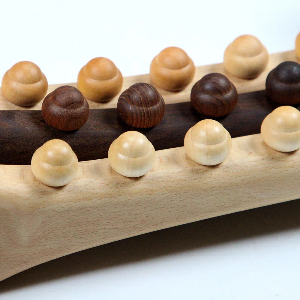 Premium Natural Wood Guasha Scraping Stick for Deep Tissue Massage and Relaxation