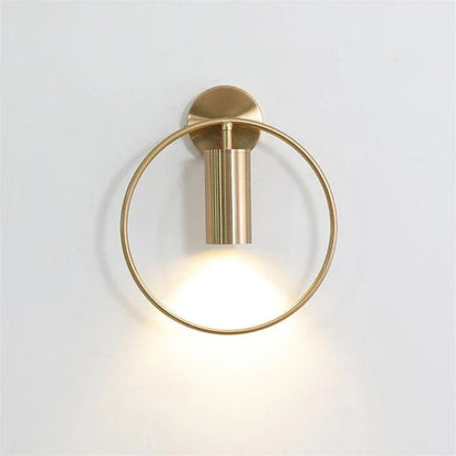 Elegant Nordic-style bedside LED wall lamp with warm, cozy lighting and a modern, minimalist design