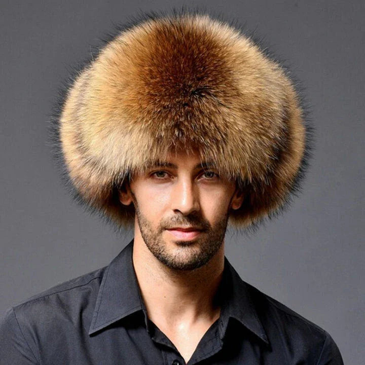 Premium insulated Ushanka hat made of durable artificial leather for optimal warmth and comfort in cold British weather