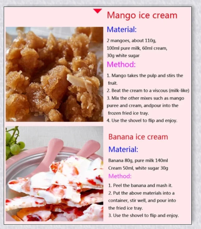 Slushypan Magic Ice Cream Maker - Create homemade frozen treats in minutes with this compact, user-friendly kitchen gadget