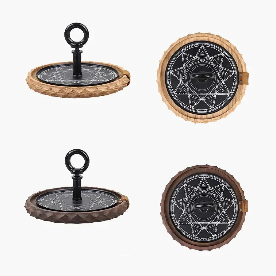 Premium Outdoor Mosquito Coil Tray in White Oak with elegant wooden design for stylish mosquito protection