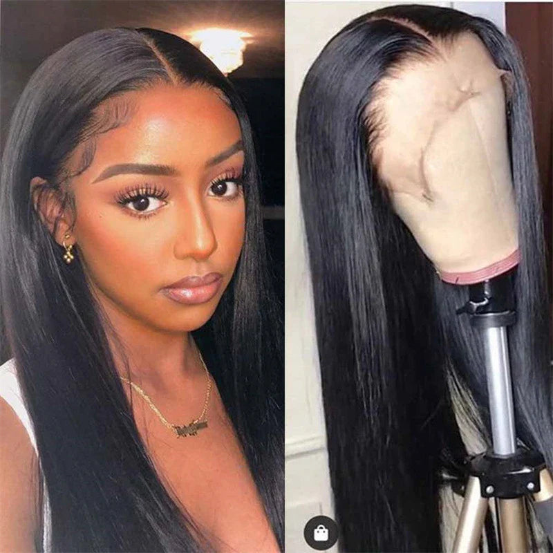 Premium high-temperature synthetic long straight hair cover in various colours