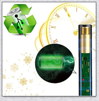 A high-powered green laser pointer pen with adjustable star cap and rechargeable design for presentations, stargazing, and versatile applications.