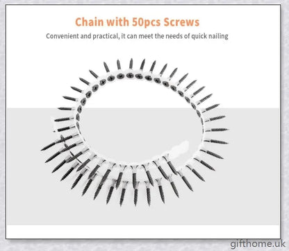 Automatic Screw Chain Adapter for Electric and Cordless Power Drills - Streamline your DIY projects with this versatile and efficient screw driving tool