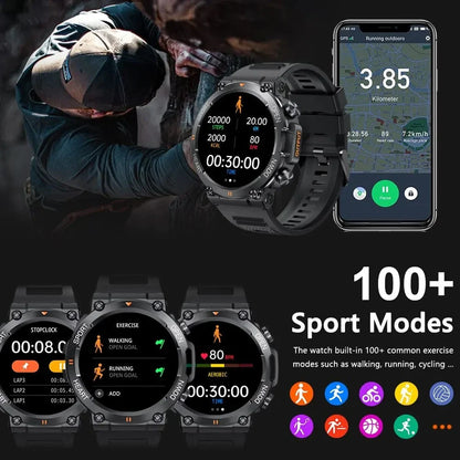 Premium 1.39" HD Smart Watch with Bluetooth Calling, Health Monitoring, and Customisable Faces