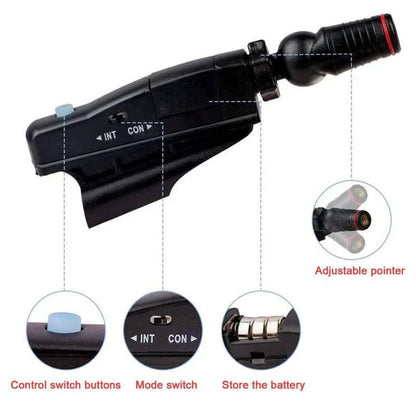 Golf Putter Laser Sight Pointer - Premium Swing Trainer and Putting Aid for Improved Accuracy and Technique