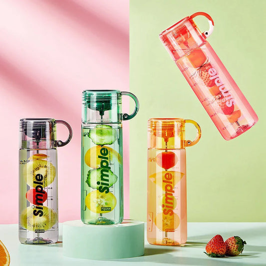 Eco-Friendly 620ml Travel Juice and Water Bottle with Leak-Proof Design