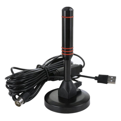 Premium high-definition digital TV antenna with compact, indoor design for Freeview HD reception