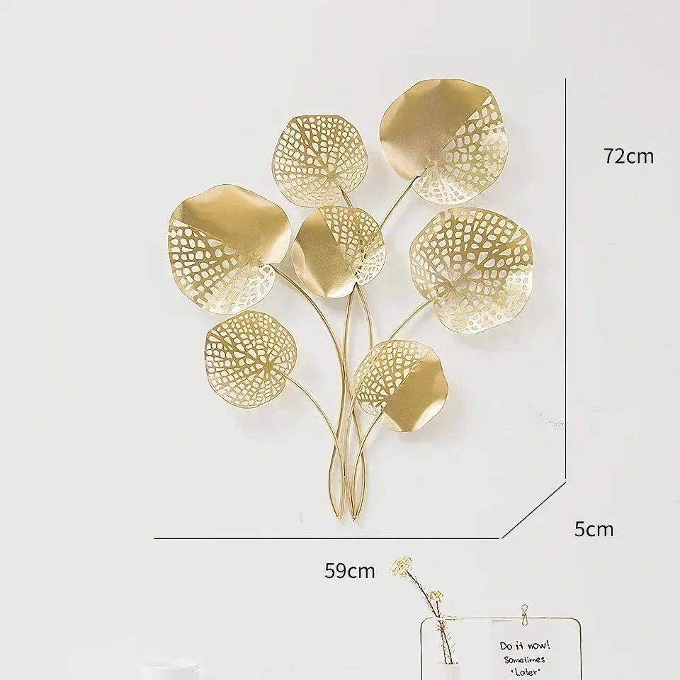 Elegant Fairy-Inspired Iron Wall Hanging with Intricate Details and Modern Design