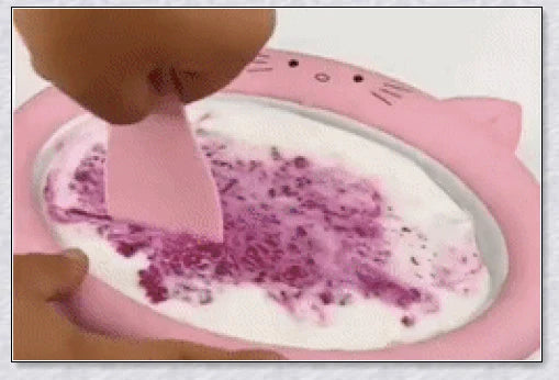Slushypan Magic Ice Cream Maker - Create homemade frozen treats in minutes with this compact, user-friendly kitchen gadget