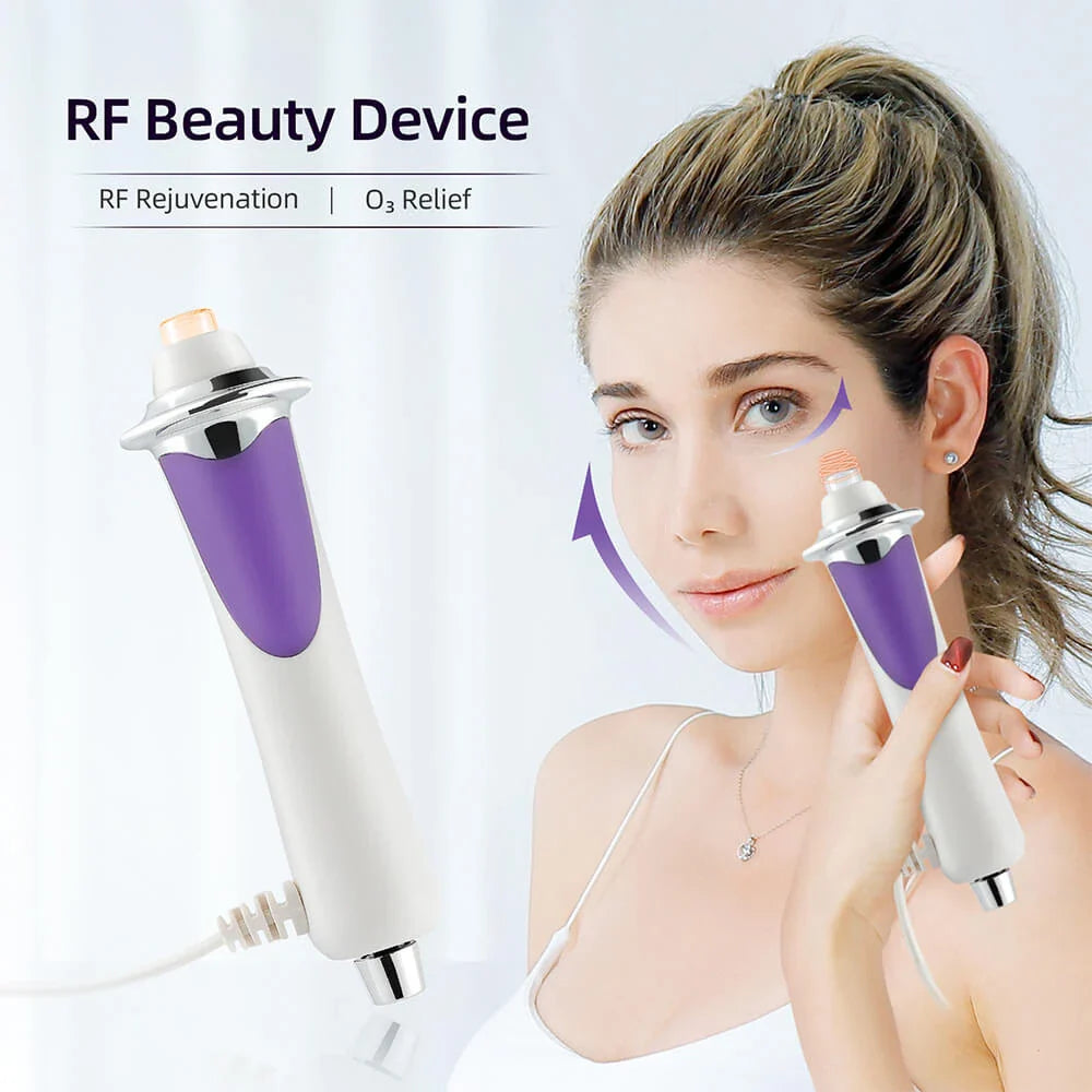 Premium Microcurrent Facial Toning Pen with Red Light Therapy for Skin Rejuvenation and Tightening