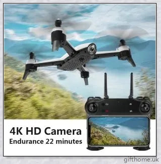 4K HD Aerial Drone with advanced stabilisation, long battery life, and intuitive app controls for capturing stunning aerial footage