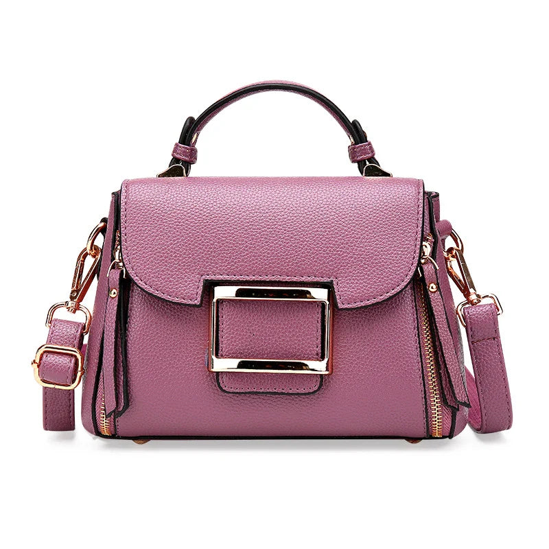 Premium oil-waxed leather shoulder bag in various colours, featuring a spacious interior and adjustable strap for versatile, stylish commuting.