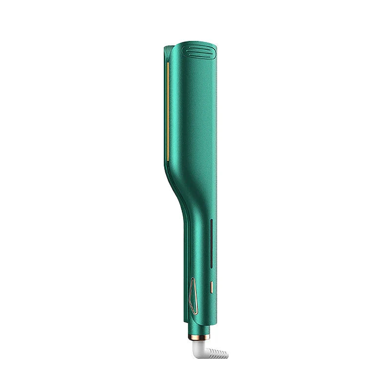 2-in-1 Hair Volumizing Iron with ceramic crimper plates, adjustable temperature control, and 3D fluffy effect for salon-quality straight or curly styles
