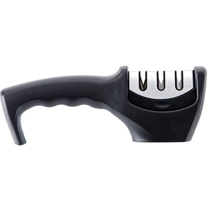 Razor-Sharp Handheld Knife Sharpener with Three-Stage Sharpening Process for Effortless Meal Preparation