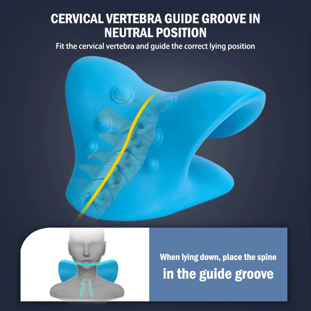 Premium Cervical Comfort Stretcher to alleviate neck pain and improve posture