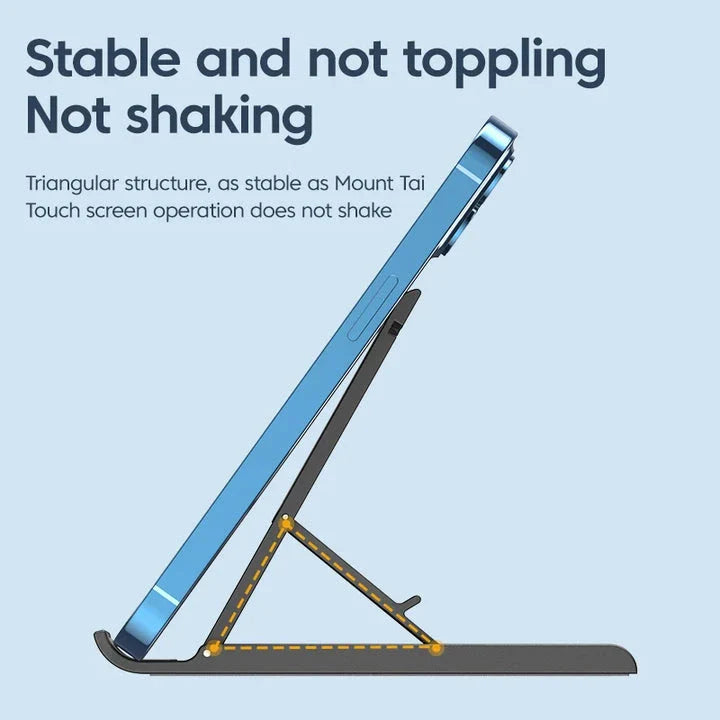 Trendha Premium Desk Phone Holder Stand in different colours, providing a convenient and organised solution for your workspace