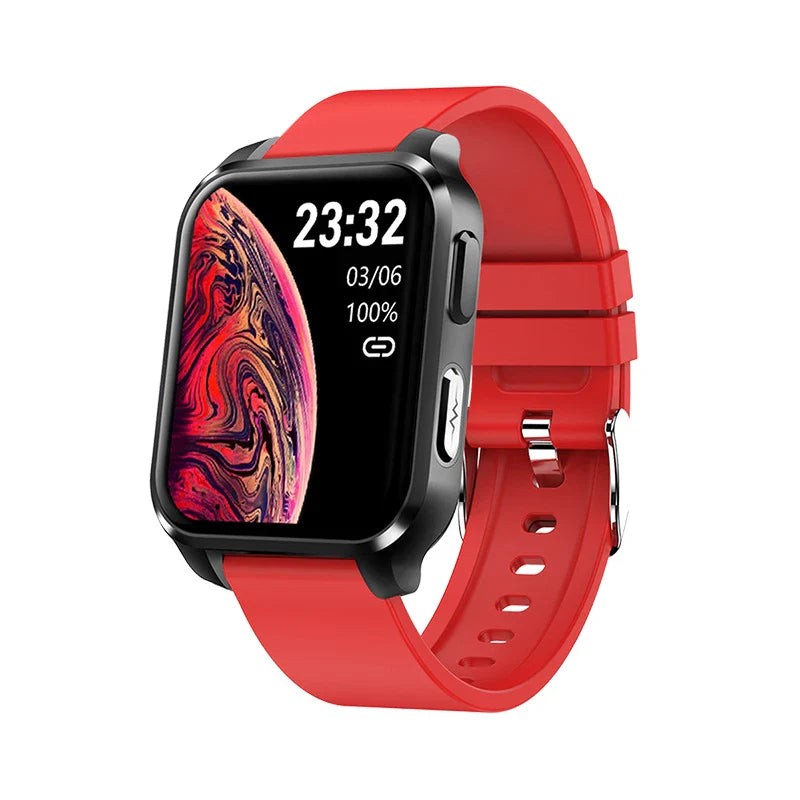 Premium ECG health and fitness smartwatch with advanced monitoring features for heart rate, blood pressure, and more