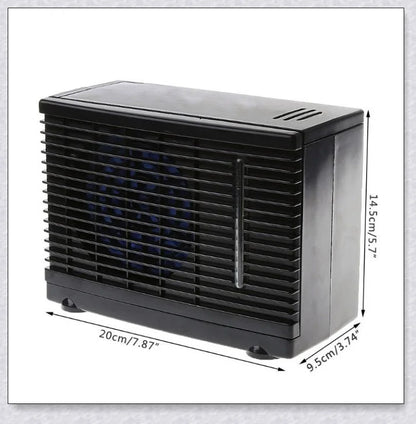 Portable Car Air Conditioning System - Evaporative Cooler with Adjustable Settings for Comfortable Driving