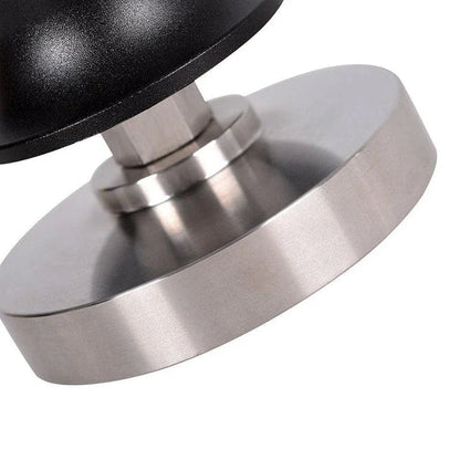 Premium stainless steel coffee tamper with ergonomic design and variety of size options for baristas and coffee enthusiasts