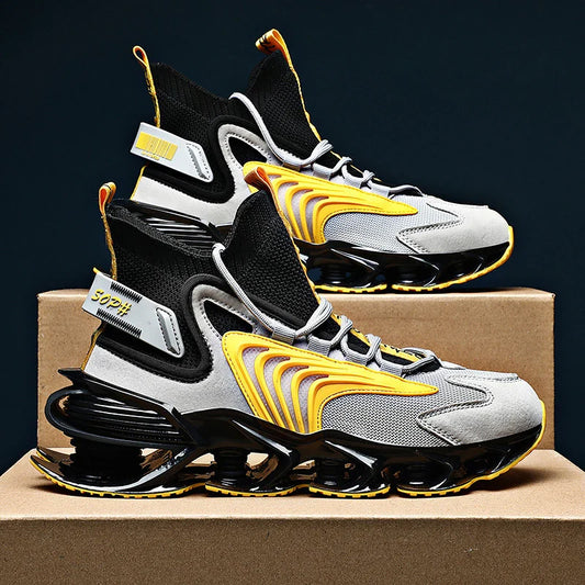 A pair of stylish and breathable Blade running shoes in a variety of trendy colours, designed for comfortable all-day wear.