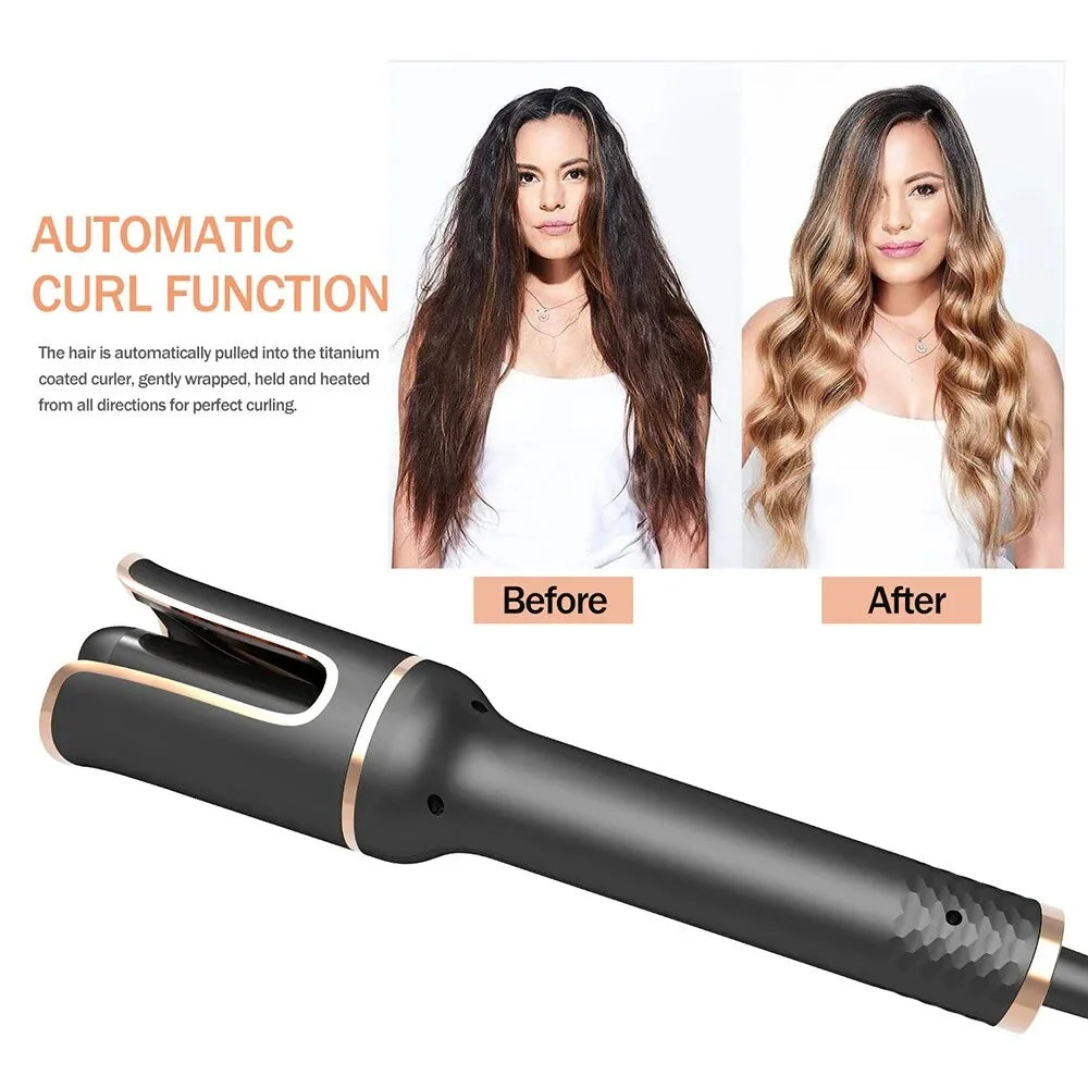 Professional Automatic Hair Curler with advanced ceramic technology for creating salon-quality curls and waves at home