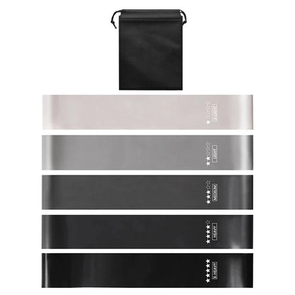 Premium multi-level resistance bands for full-body workouts, fitness, yoga, Pilates, and strength training in the UK