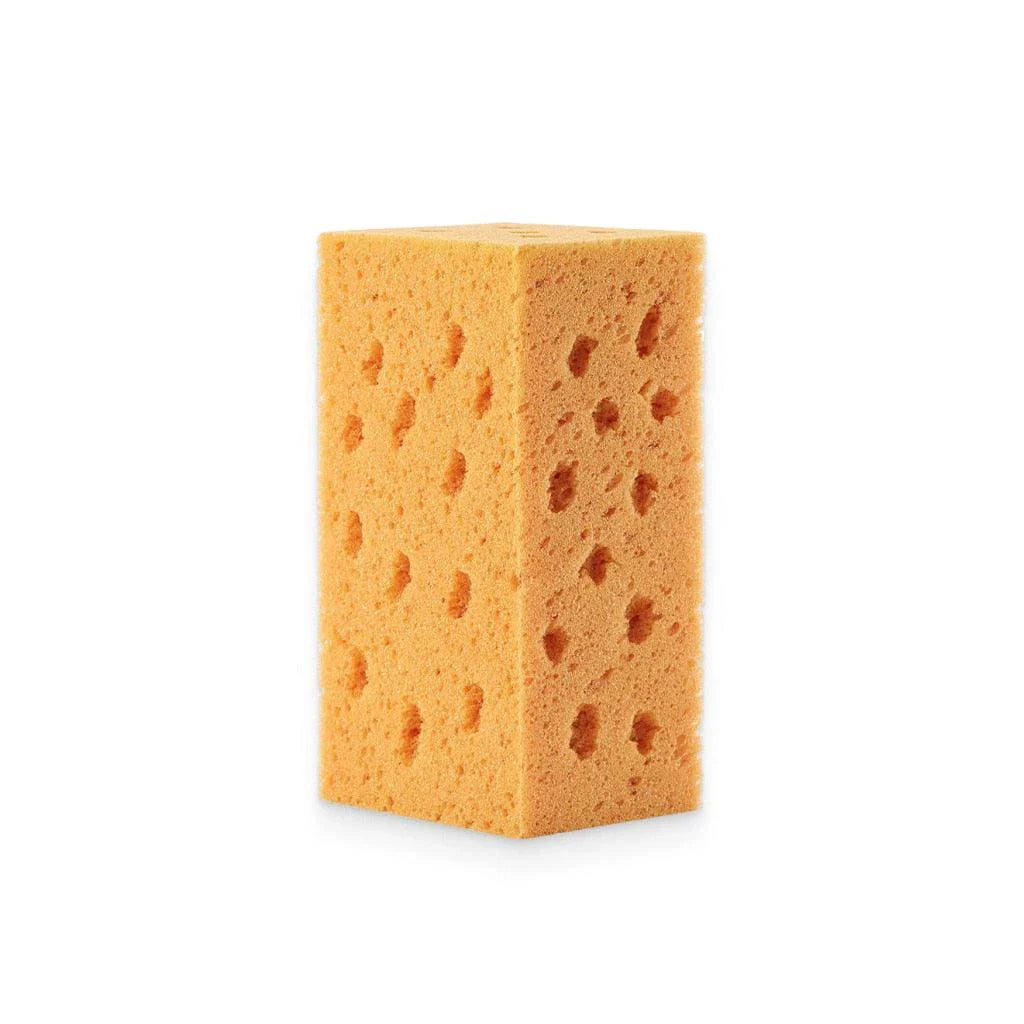 Premium white polyurethane foam sponge block for effortless car washing and window cleaning