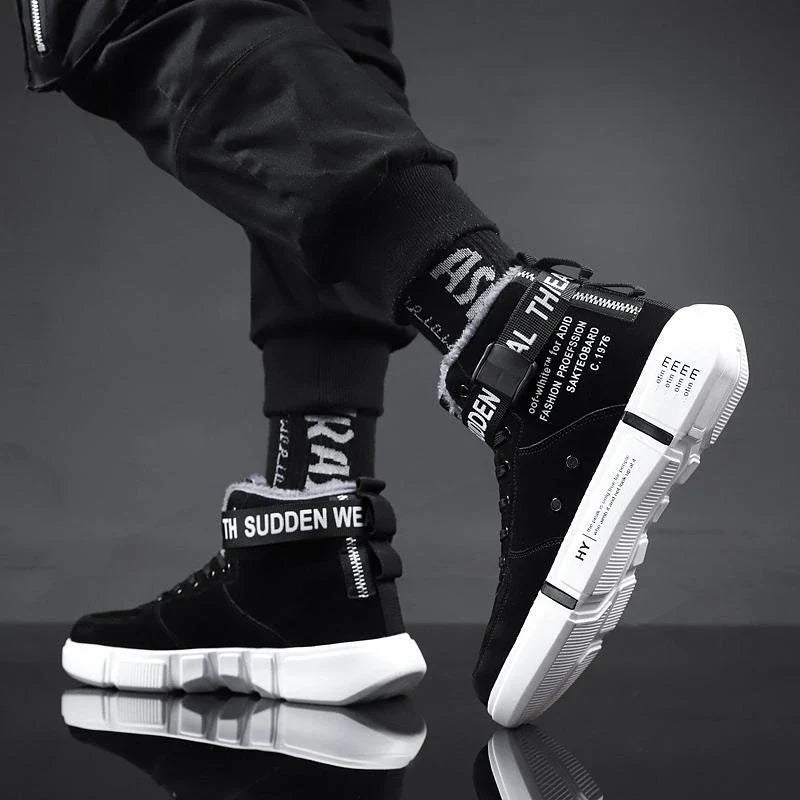 Premium quality cotton trainers with stylish Korean-inspired design, featuring a soft breathable upper and durable rubber sole for all-day comfort and style.