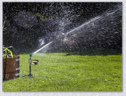 Spray Away Solar-Powered Motion-Activated Garden Sprinkler for pest deterrent