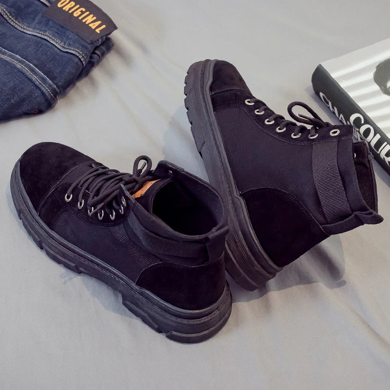 Stylish and comfortable breathable canvas casual shoes for men, available in a range of classic colours
