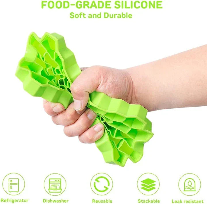 Premium 37-cavity honeycomb silicone ice cube tray for refreshing beverages in the UK