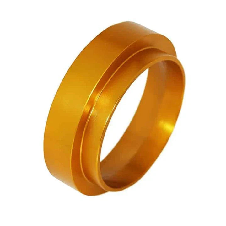 Premium Espresso Coffee Dosing Ring in rose gold, designed for consistent coffee extraction and café-quality results at home