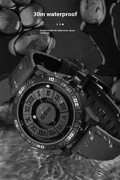 A sophisticated magnetic suspension waterproof watch with a sleek and personalised design