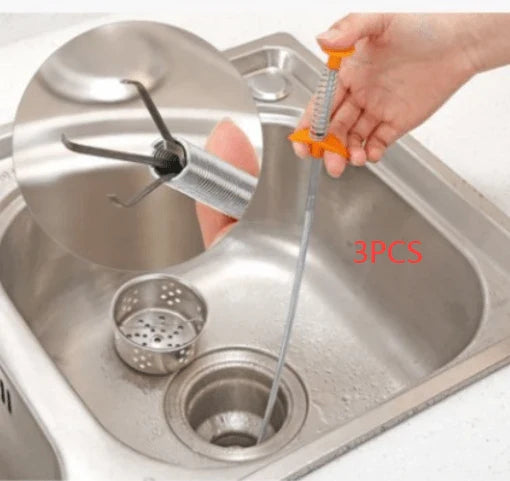 Trendha Four-Claw Pipe Unblocker - A durable and efficient tool for clearing blocked sinks and drains