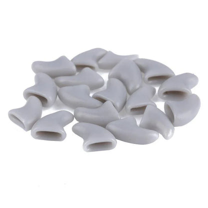 Premium soft rubber cat nail caps in various sizes for protecting your feline friend's paws and preventing furniture scratching