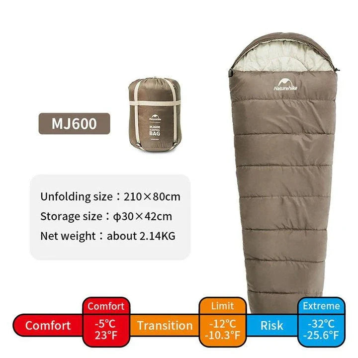 Naturehike Lightweight Mummy Sleeping Bag for Cosy Outdoor Adventures in the UK