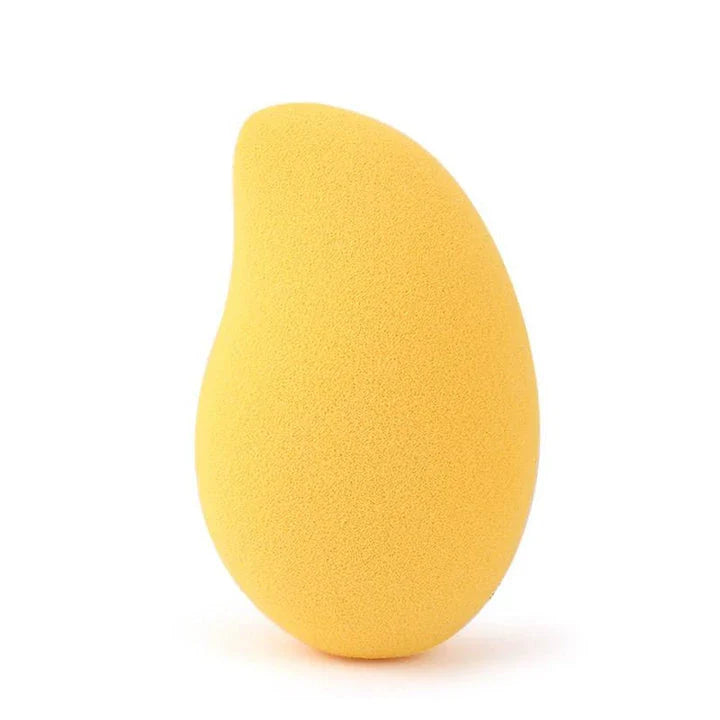 Premium Mango-Shaped Makeup Sponge for Seamless Blending and Flawless Makeup Application
