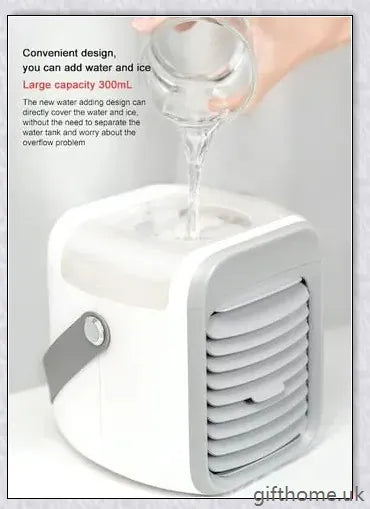Blaux Portable AC - Compact, Cordless Air Cooler and Purifier for UK Homes and Offices