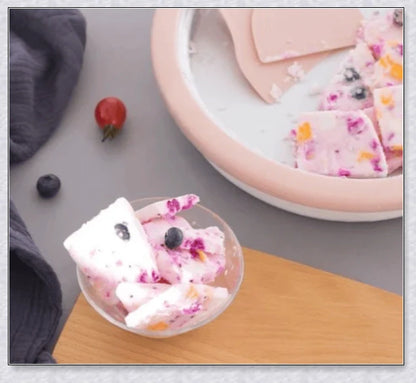 Slushypan Magic Ice Cream Maker - Create homemade frozen treats in minutes with this compact, user-friendly kitchen gadget
