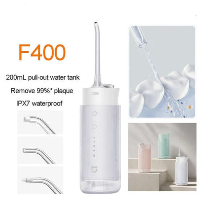 Premium Portable Electric Water Flosser with 200ml Tank for Thorough Teeth Cleaning and Plaque Removal