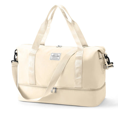 Large Expandable Travel Duffel Bag in Pink - A versatile and durable companion for any journey