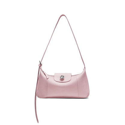 Luxurious Leather Crossbody Shoulder Bag for Women in Brown Colour