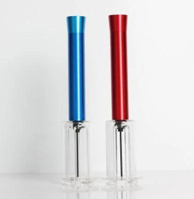 Premium aluminium air wine opener with sleek, modern design for effortless cork removal and smooth pouring