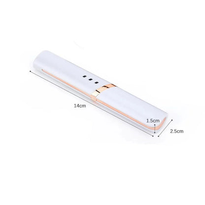 Quick-Heating USB Rechargeable Eyelash Curler with Adjustable Temperature Settings for Long-Lasting, Natural-Looking Curls